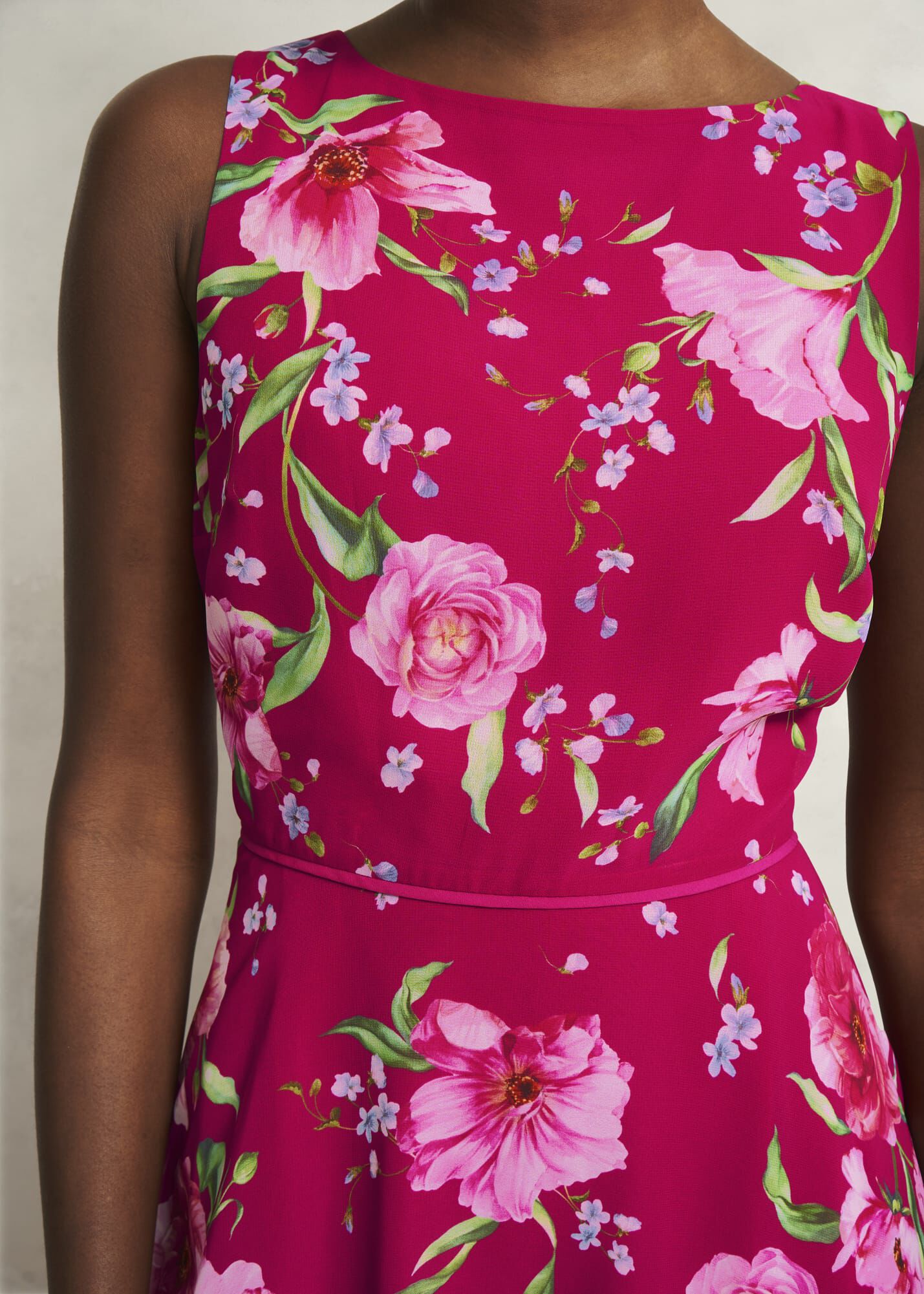 Hobbs☆Carly ワンピース【英国発】Sale！ ホブズ HOBBS CARLY DRESS （PINK MULTI） -ファッション通販