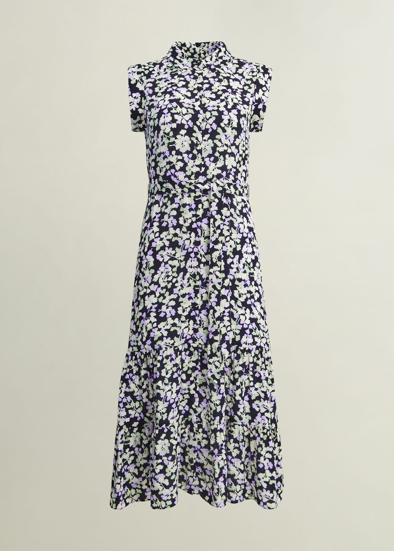 Petite Esme Dress, Navy Multi, hi-res
