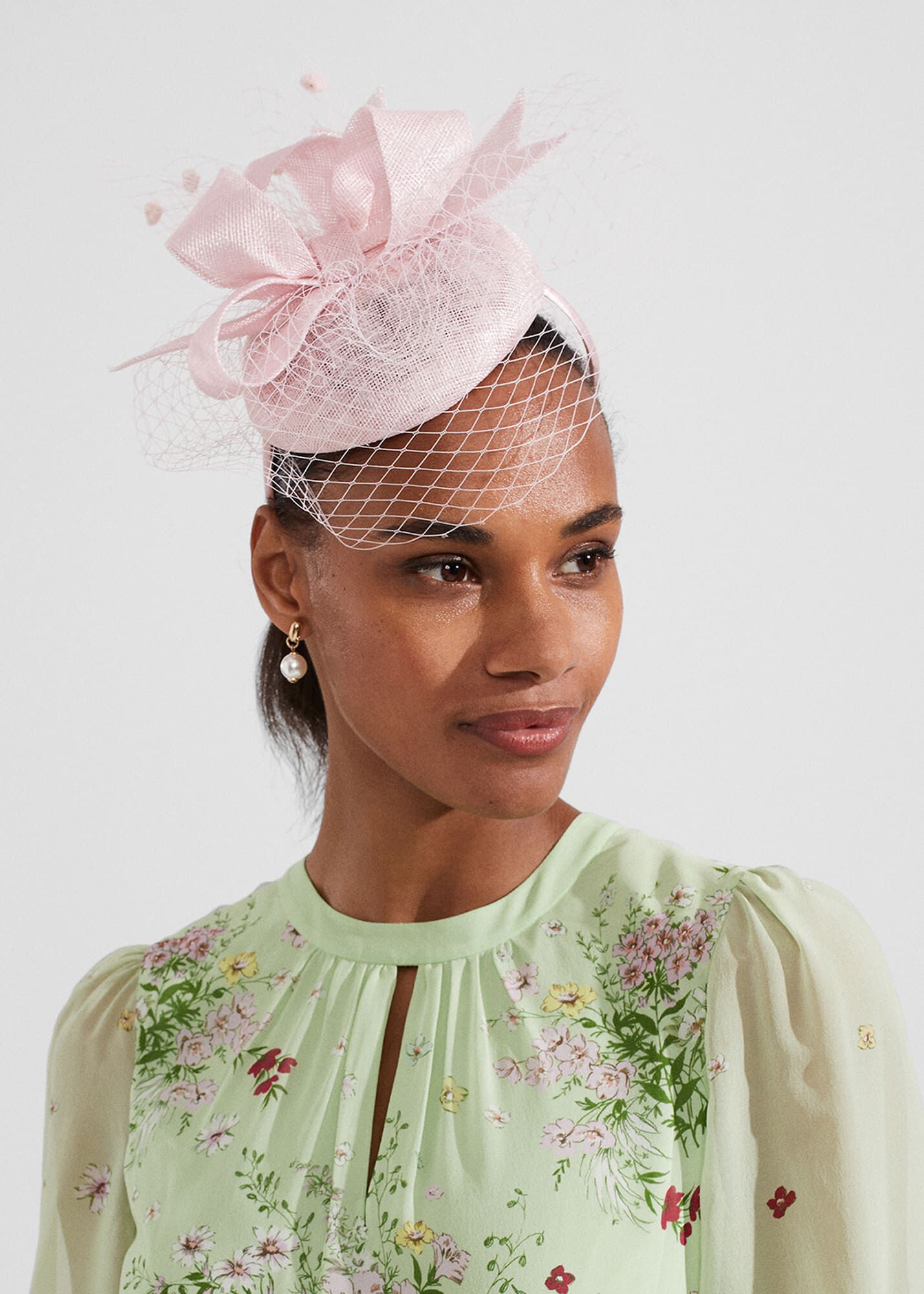 Pale pink occasion hat new arrivals