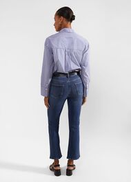 Niomi Crop Jeans, Mid Wash, hi-res