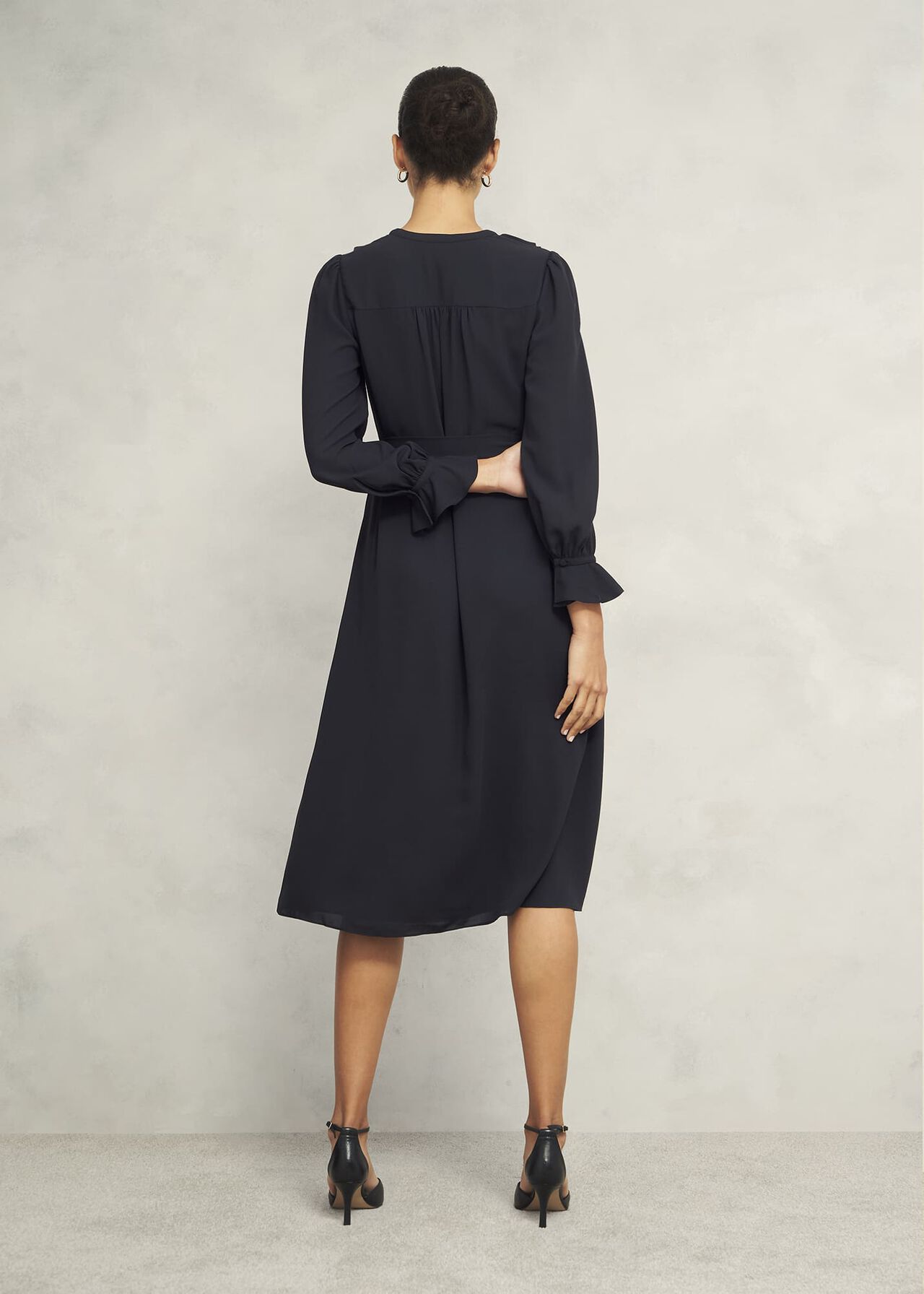 Maisie Dress, Hobbs Black, hi-res