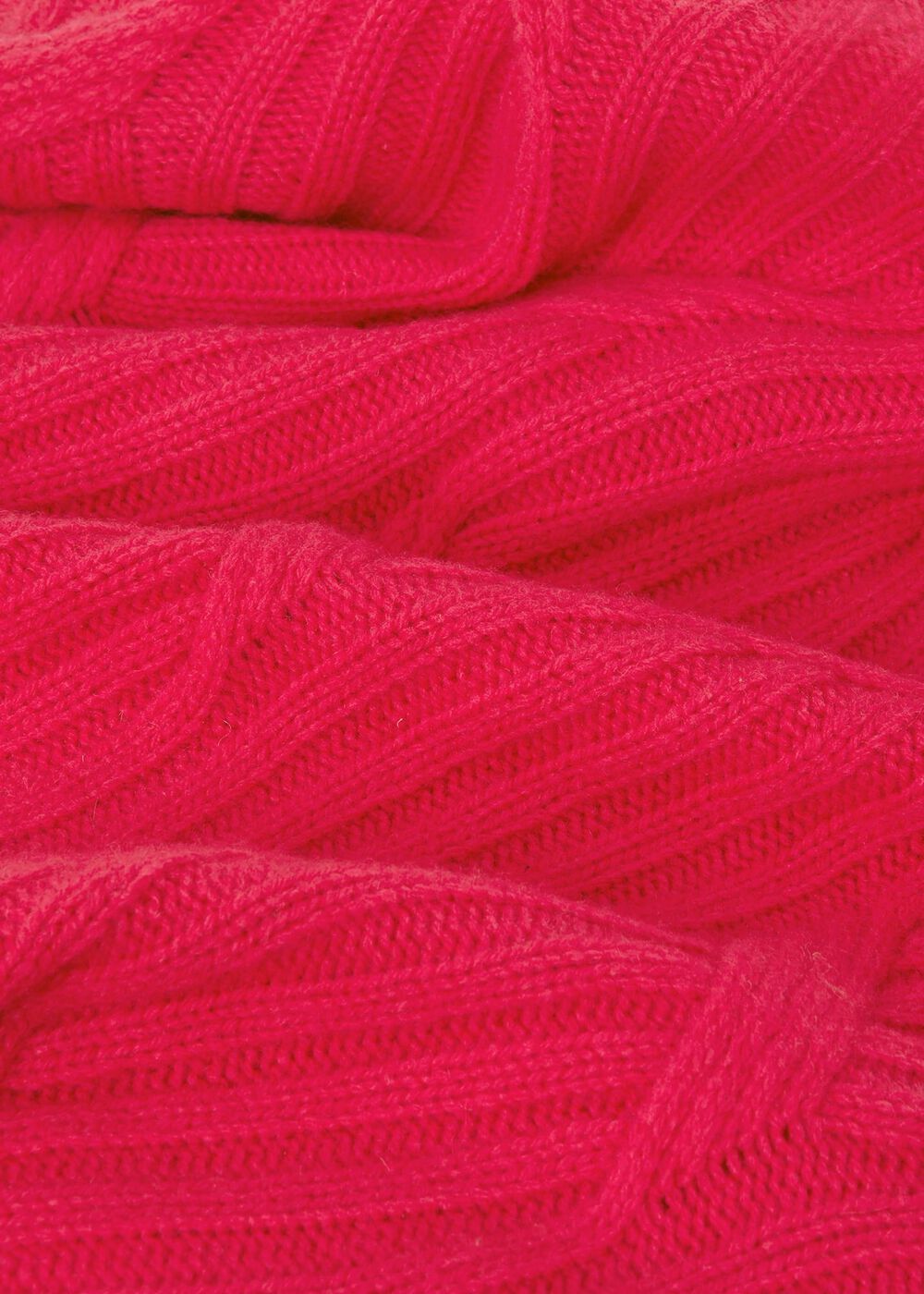 Malikah Wool Blend Cable Jumper, Pink, hi-res