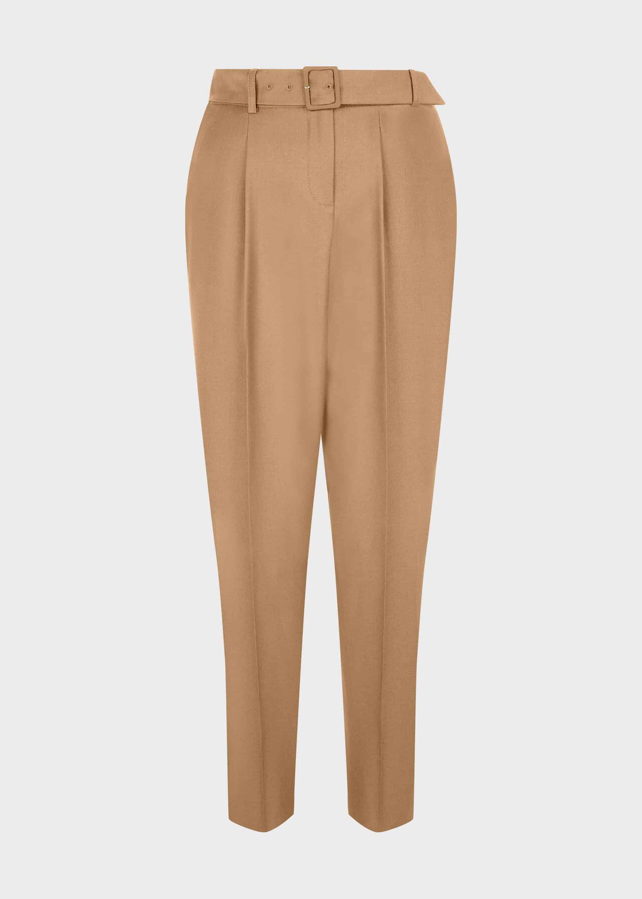 Harrietta Tapered trousers With Wool, Camel, hi-res