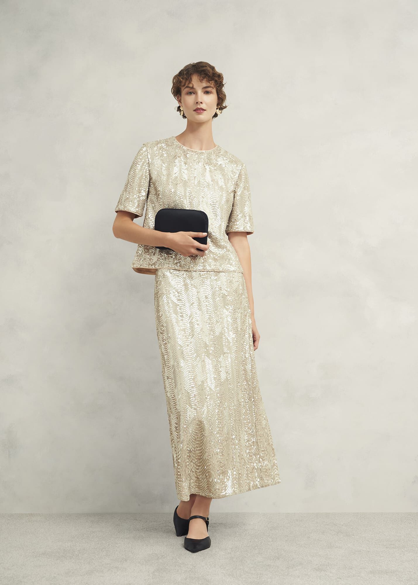 Marlowe Sequin Top | Hobbs US |