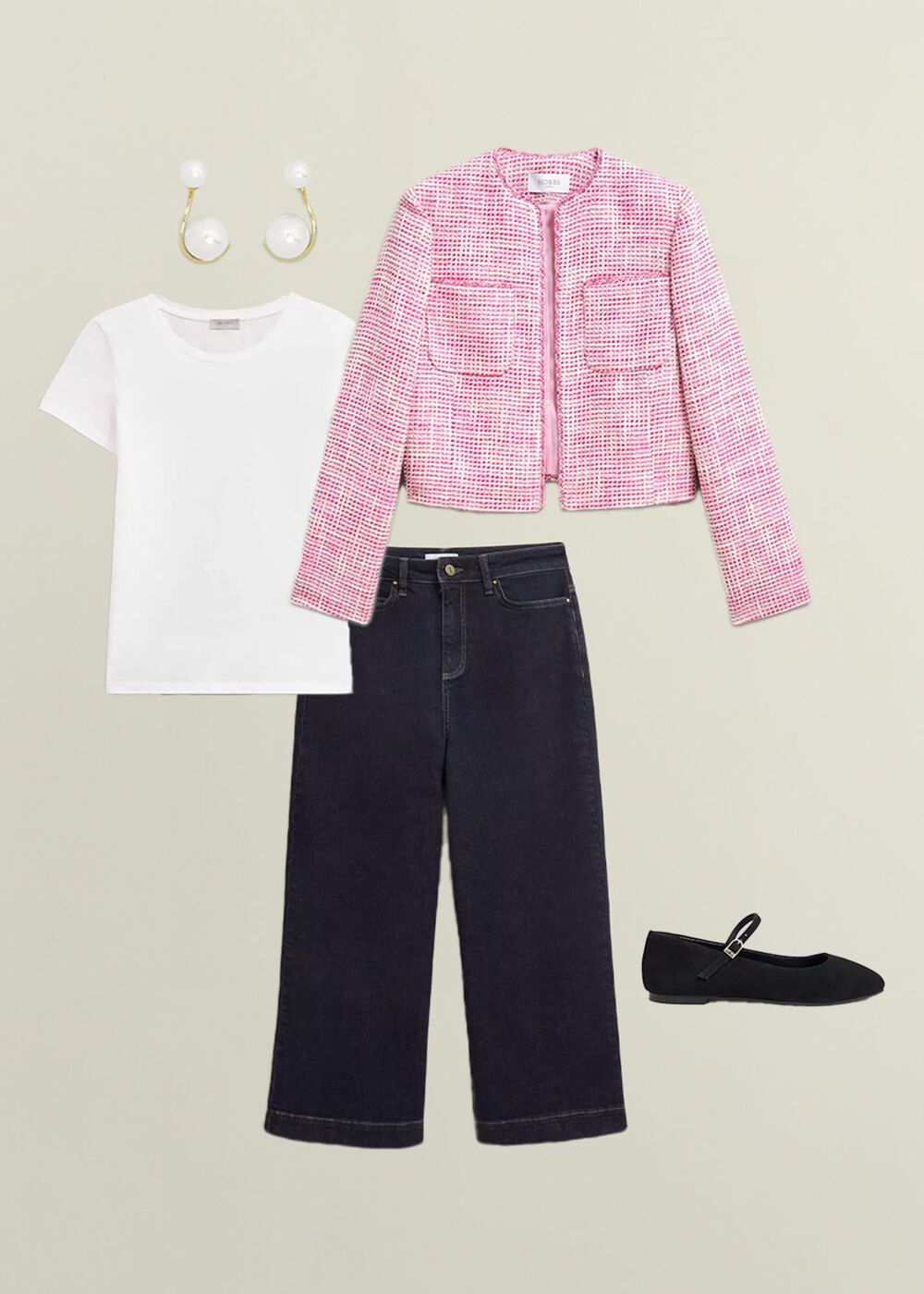 Darcy Tweed Jacket Outfit, , hi-res