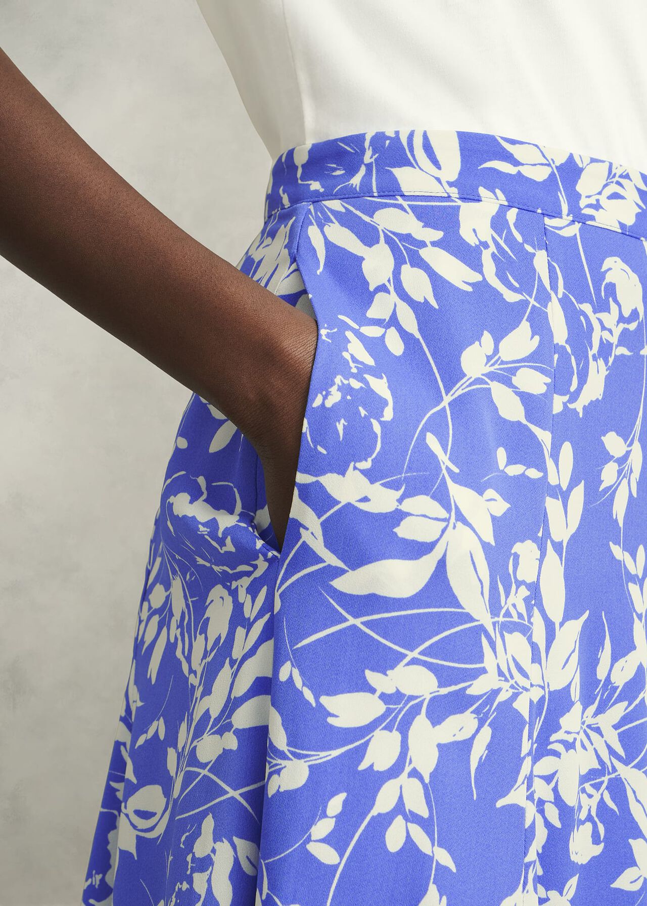 Bianca Skirt, Blue Cream, hi-res