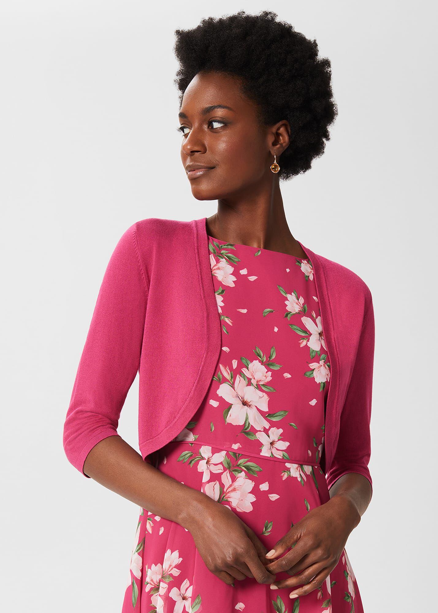 Soft pink shrug hot sale