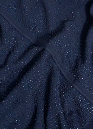 Kiki Hotfix Dress, Midnight Navy, hi-res