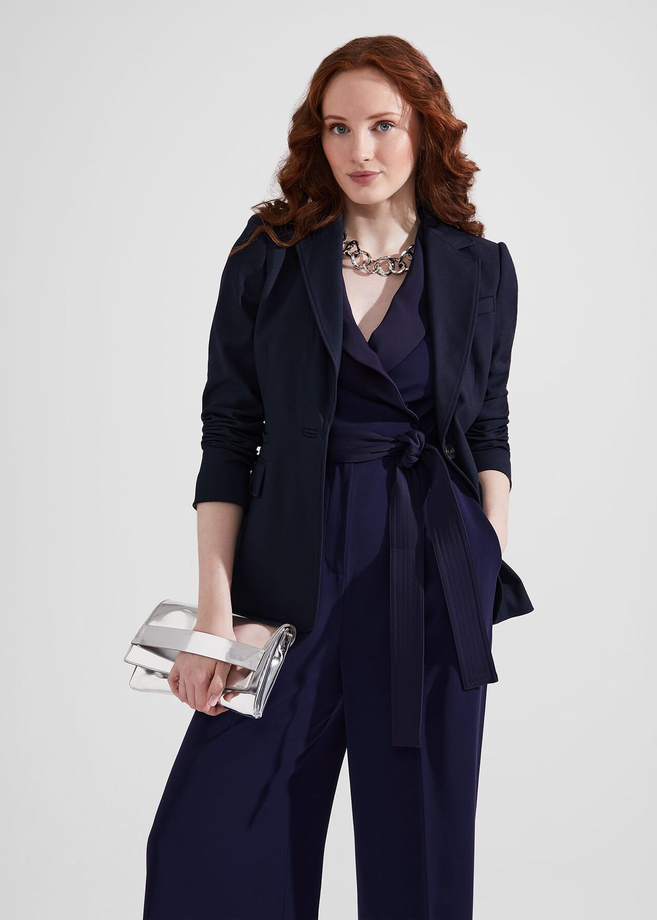 Maia Jumpsuit, Midnight Navy, hi-res