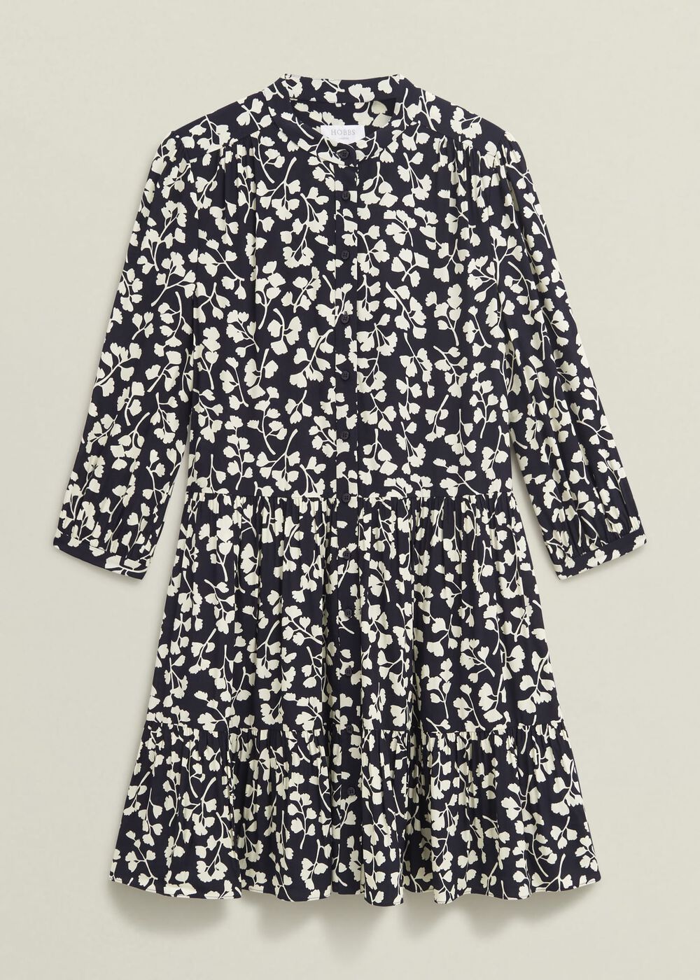 Lacey Dress, Navy Cream, hi-res