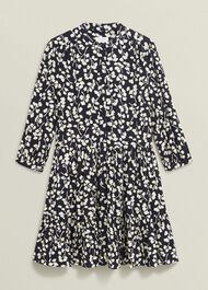 Lacey Dress, Navy Cream, hi-res