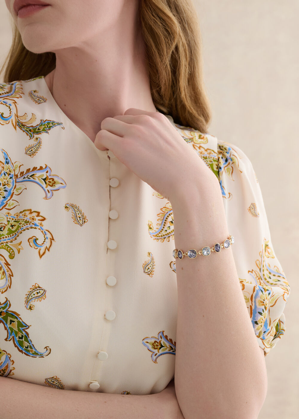 Indira Bracelet, Blue Gold, hi-res