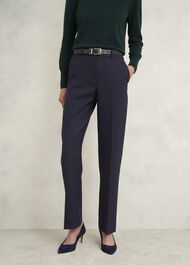 Petite Gerrie Trousers, Navy, hi-res