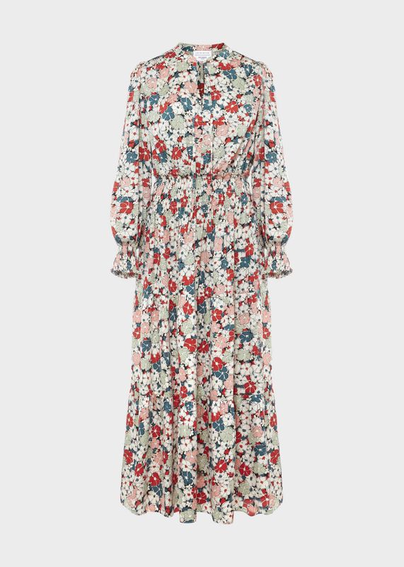 Fairfax Floral Fit And Flare Dress