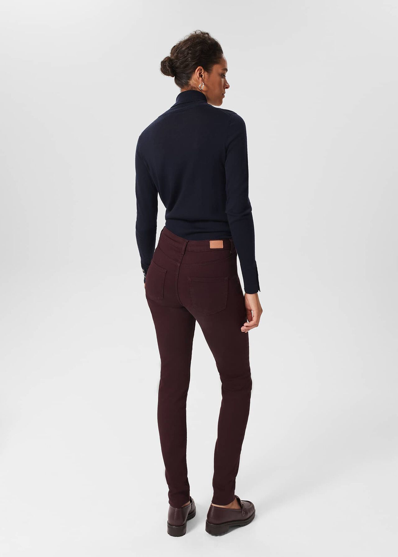 Gia Sculpting Jeans, Aubergine, hi-res