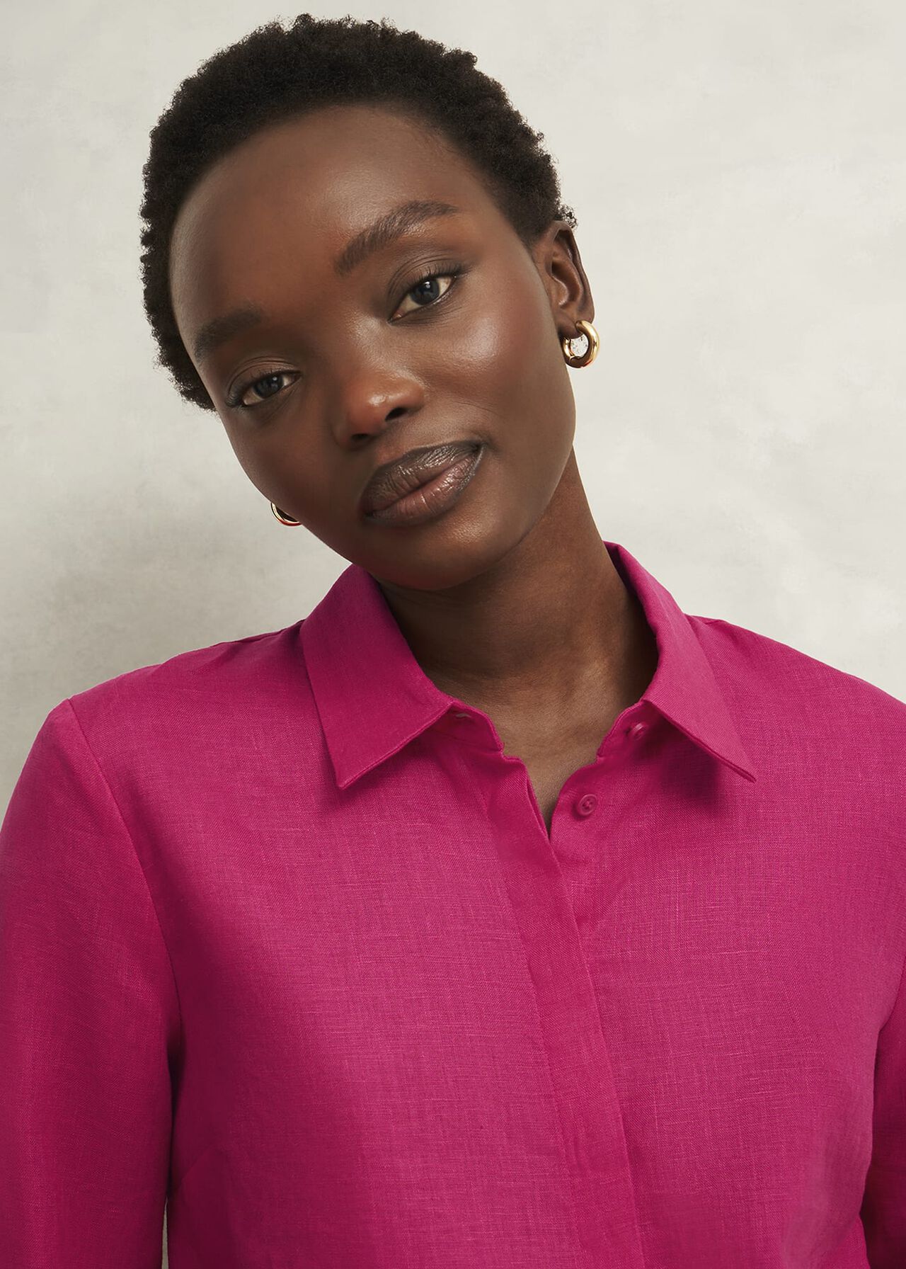Hobbs Nita Shirt Zinnia Pink Hobbs Nita Shirt Zinnia Pink