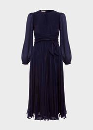 Elina Dress, Midnight Navy, hi-res
