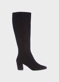 Lyra Long Boot, Black, hi-res