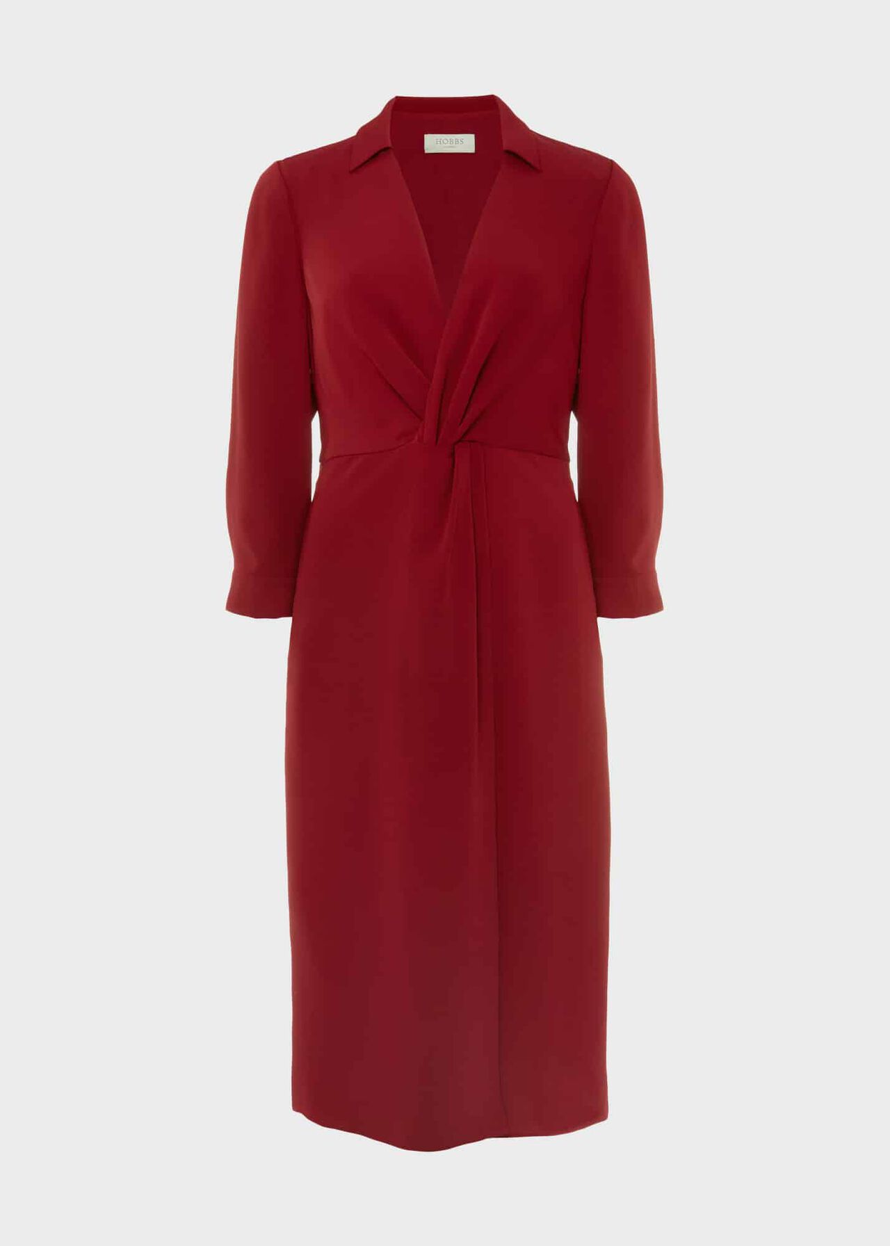 Malikah Dress, Rhubarb Red, hi-res
