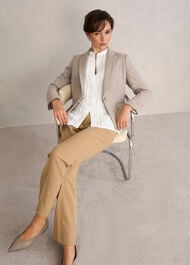 Dominica Blouse, True Ivory, hi-res