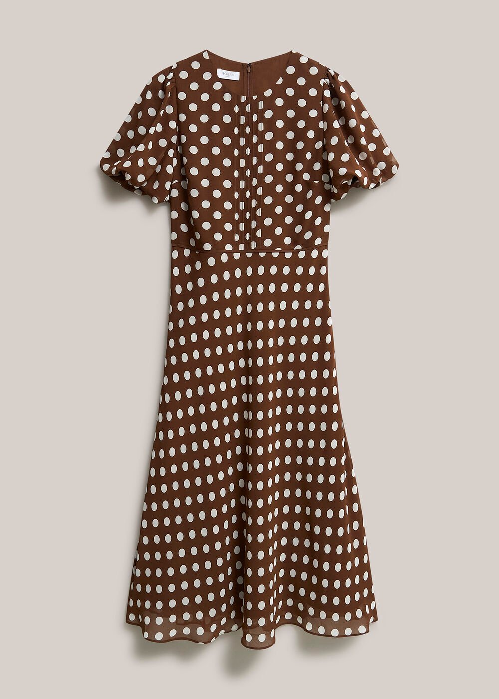 Dorothy Dress, Brown Ivory, hi-res
