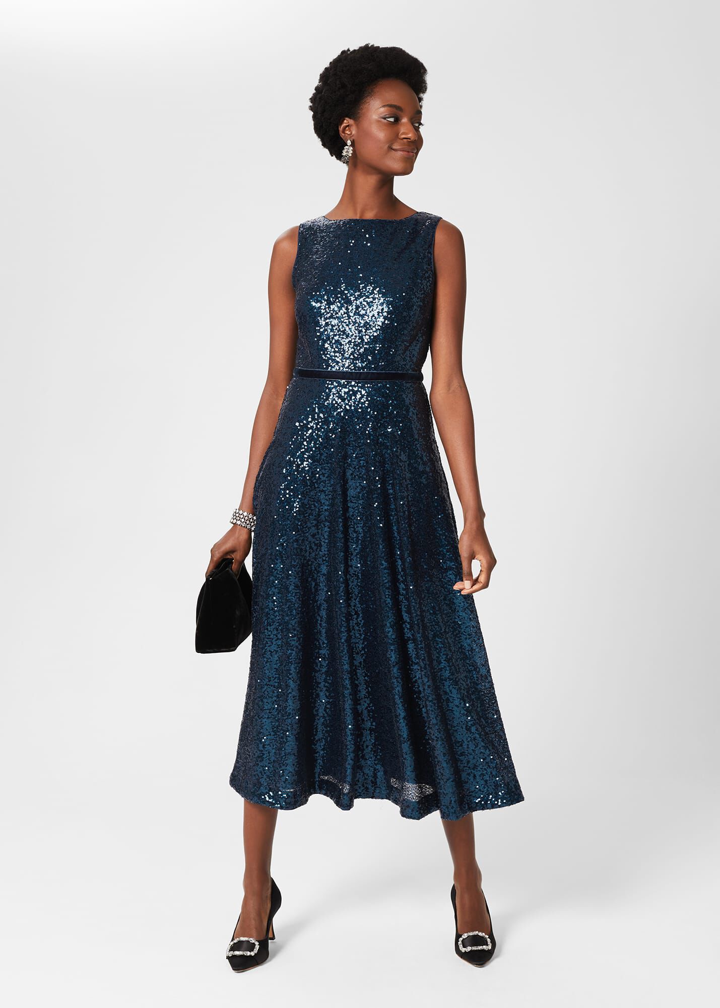 hobbs carly midnight dress