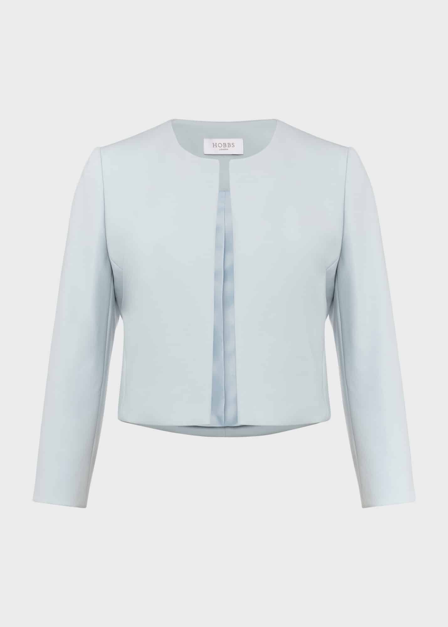 Pale blue clearance bolero jacket