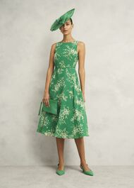 Sian Fascinator, Cilantro Green, hi-res
