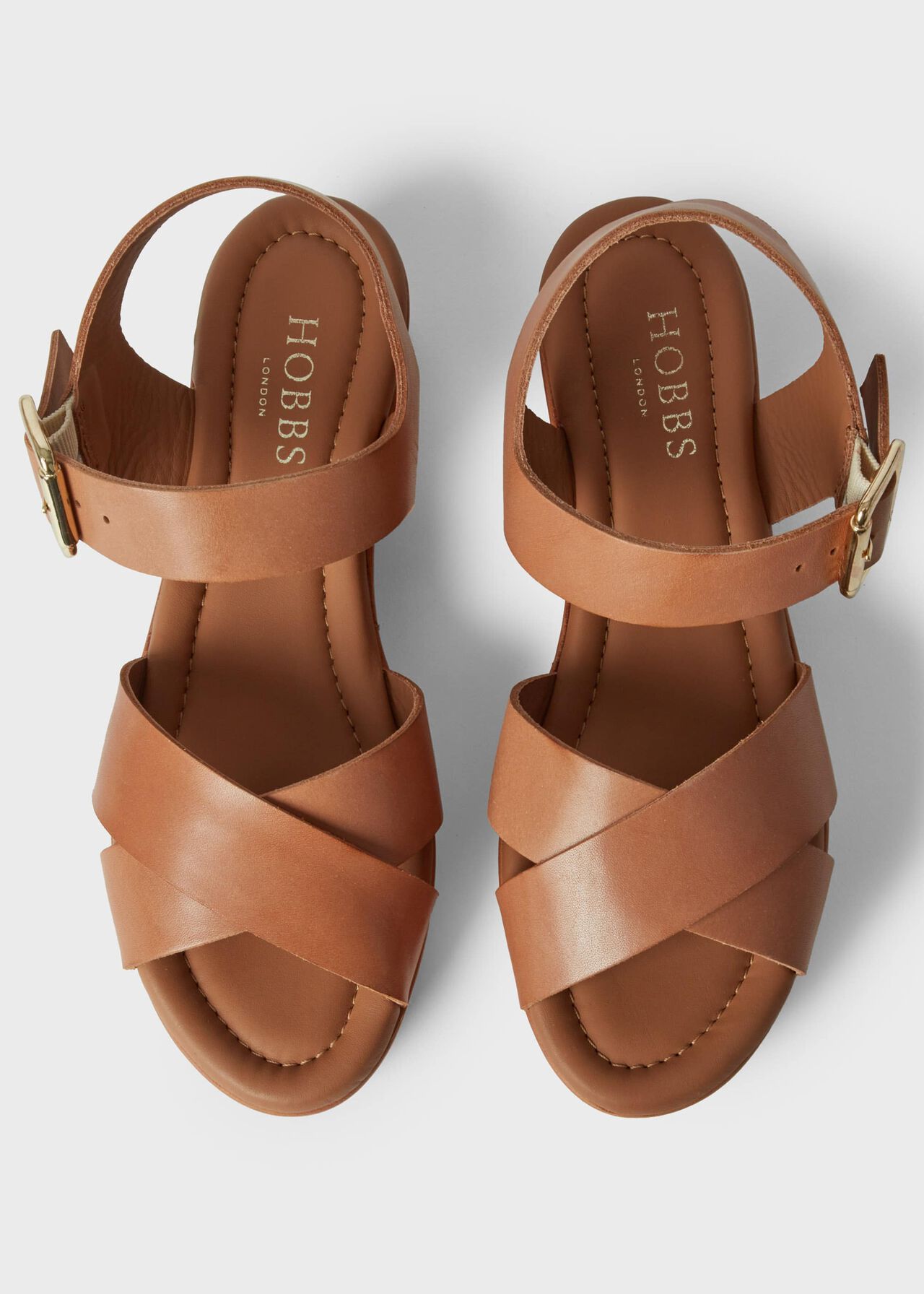 Hattie Sandal, Tan, hi-res