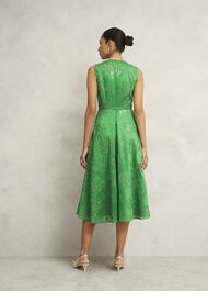 Rachel Embroidered Dress, Cilantro Green, hi-res