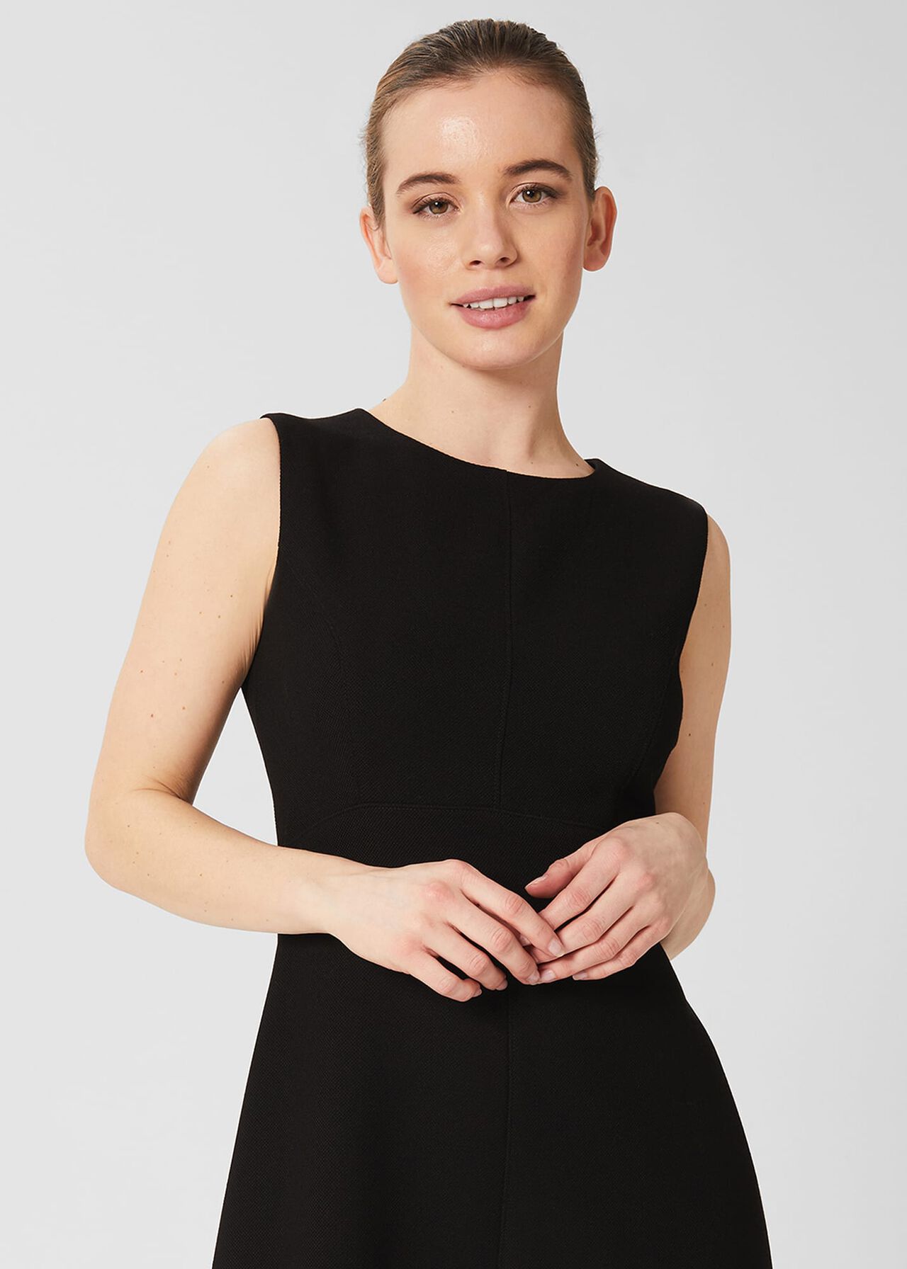 Petite Ophelia  Dress, Black, hi-res