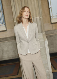 Chelsey Wool Blend Jacket, Neutral, hi-res