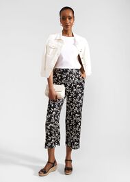 Eve Crop Pants, Black Cream, hi-res