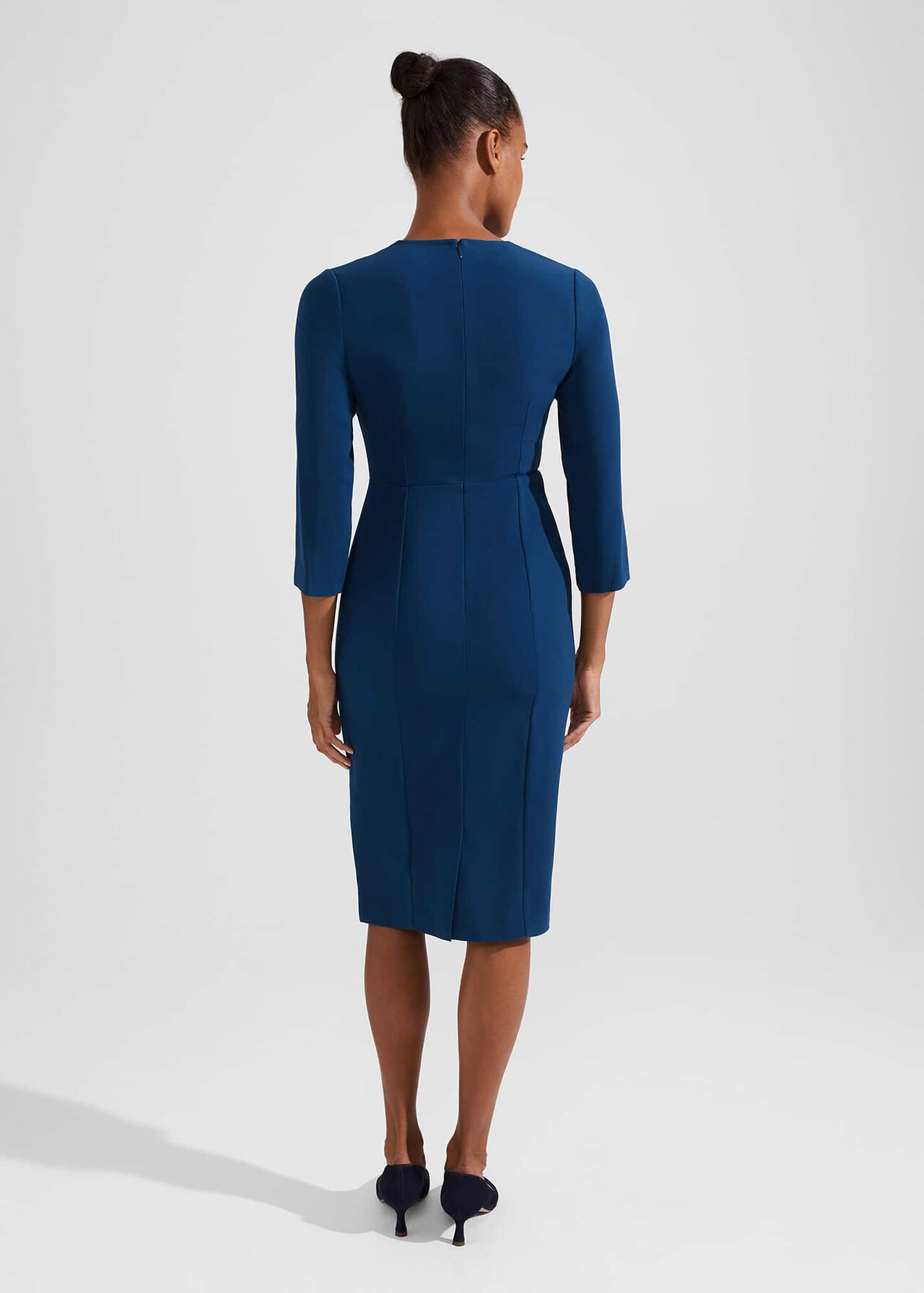 Saige Dress, Steel Blue, hi-res