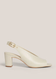 Kali Leather Sandals, Warm Ivory, hi-res