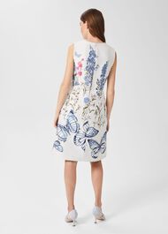 Jennifer Floral Jaquard Dress, Multi, hi-res