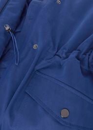 Kyra Waterproof Coat, Navy, hi-res