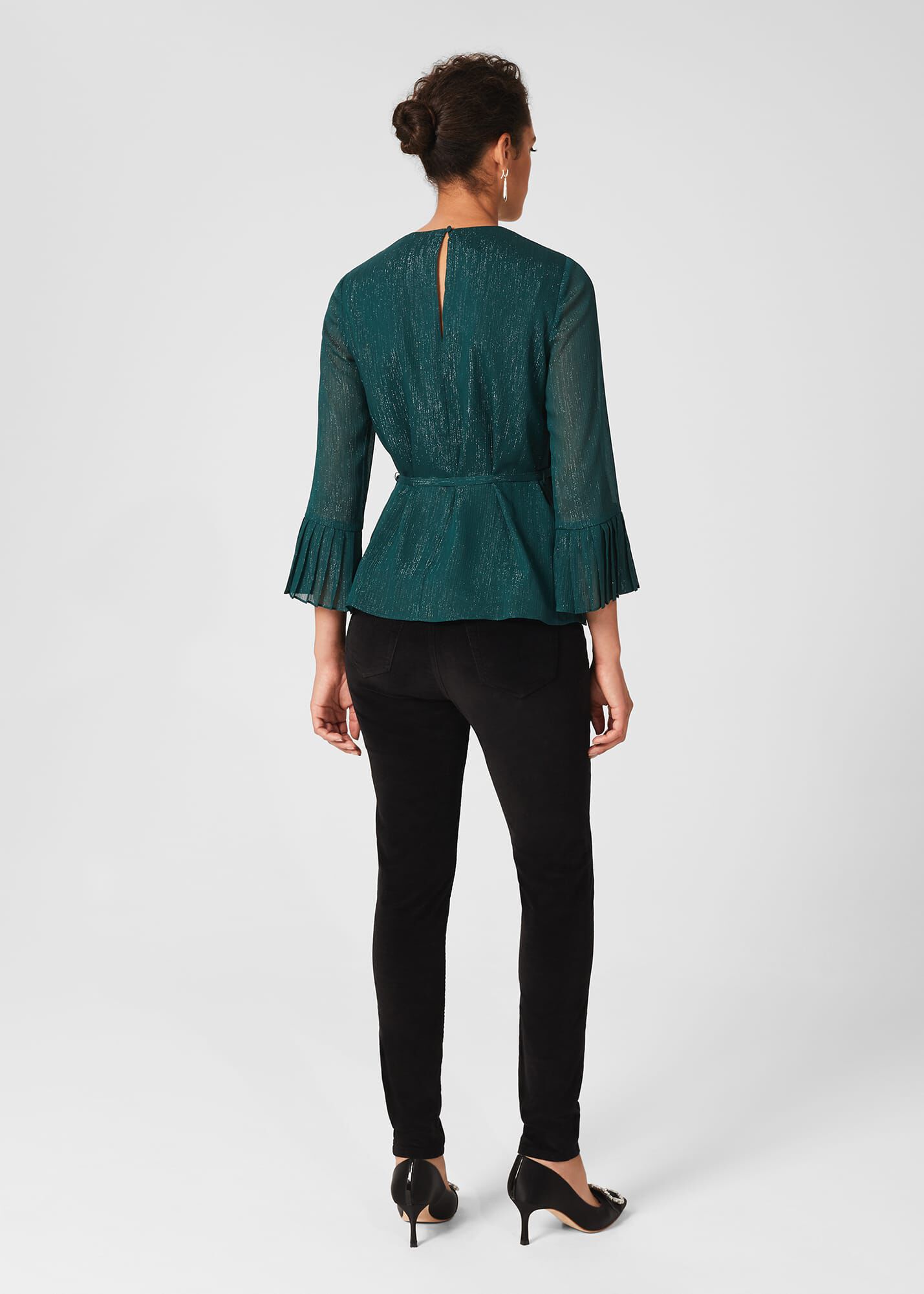 Melodie Pleat Detail Top | Hobbs US |