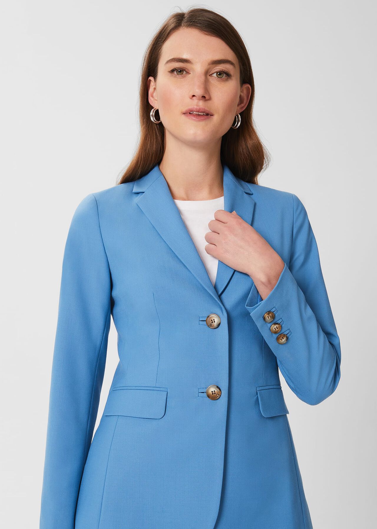 Francesca Jacket, Azure Blue, hi-res