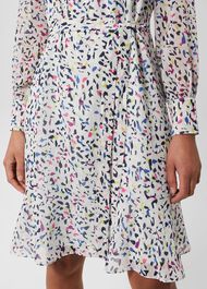 Petite Frances A Line Dress, Sage Green, hi-res
