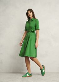 Petite Brigitta Dress, Lush Green, hi-res