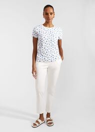 Pixie Printed T-Shirt, Ivory Blue, hi-res