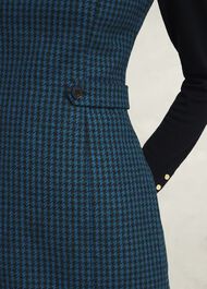 Sariah Wool Dress, Green Multi, hi-res