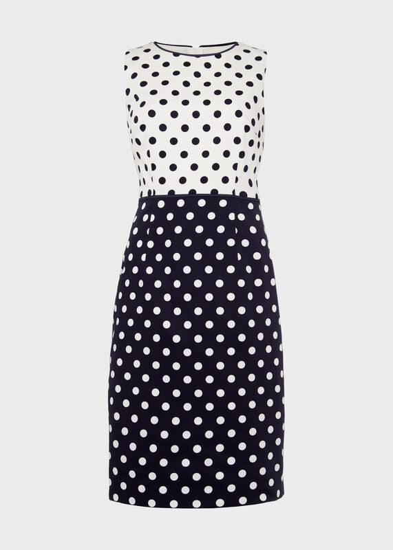 Fiona Spot Shift Dress
