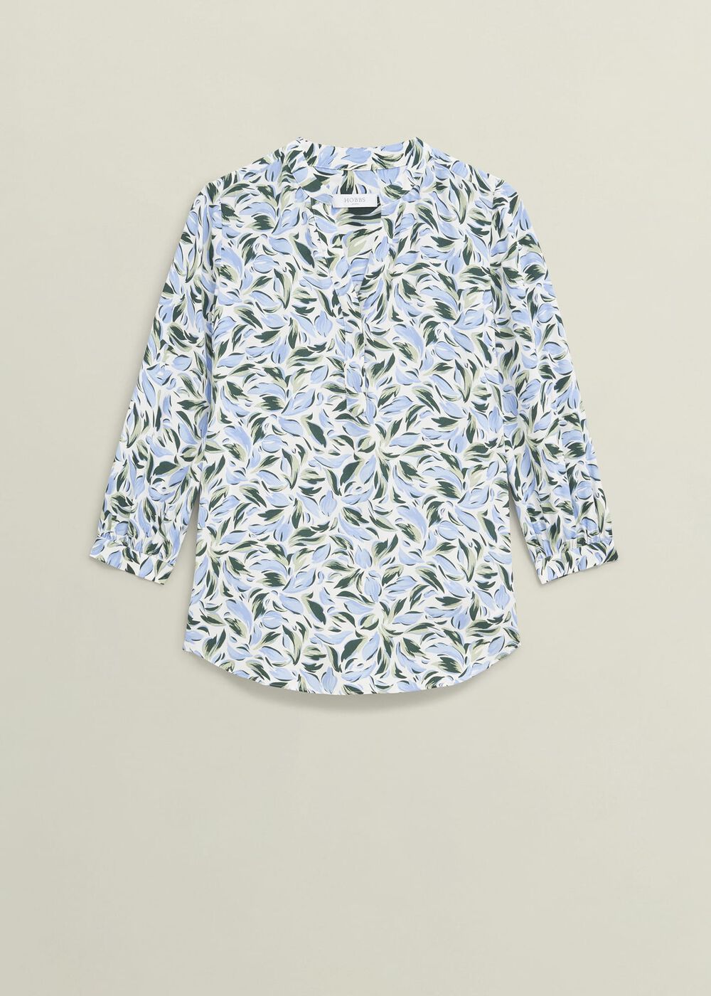 Ivory Essie Long Sleeve Blouse, Ivory Multi, hi-res