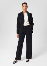 Fara Trousers, Navy, hi-res