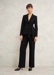 Casey Trousers With Wool, Black, hi-res