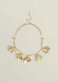 Elisa Necklace, Gold, hi-res