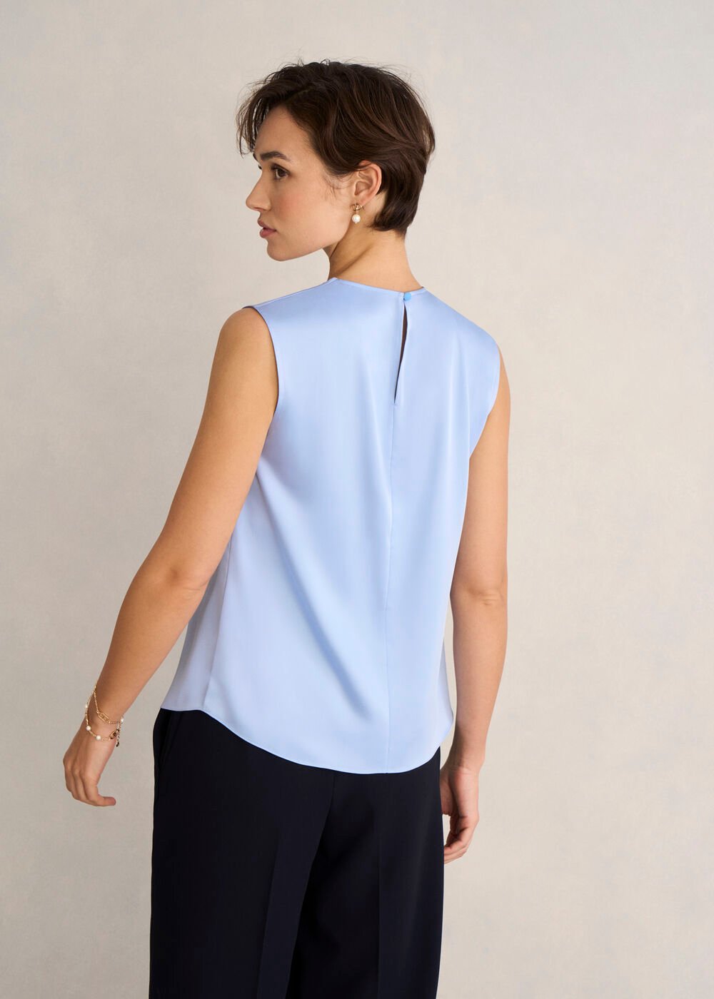 Rosanne Blouse, Lavender Blue, hi-res