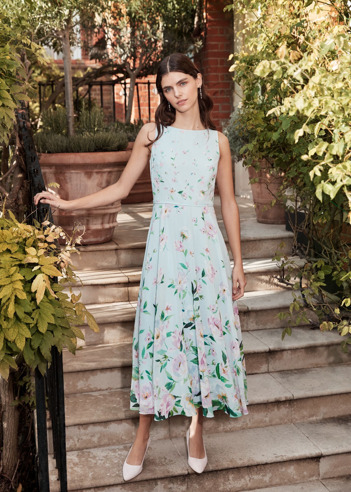 Hobbs carly floral dress outlet